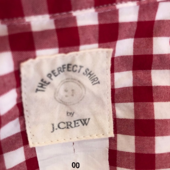 J Crew The Perfect Shirt Gingham - Picture 4 of 4